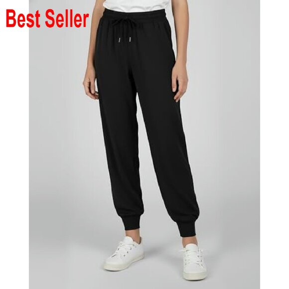 Dry-Fit Jogger Sweatpants 3 Pack Girls Athletic Running Pants with Pockets - Picture 3 of 7